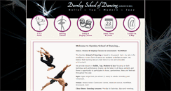 Desktop Screenshot of darnleyschoolofdancing.co.uk